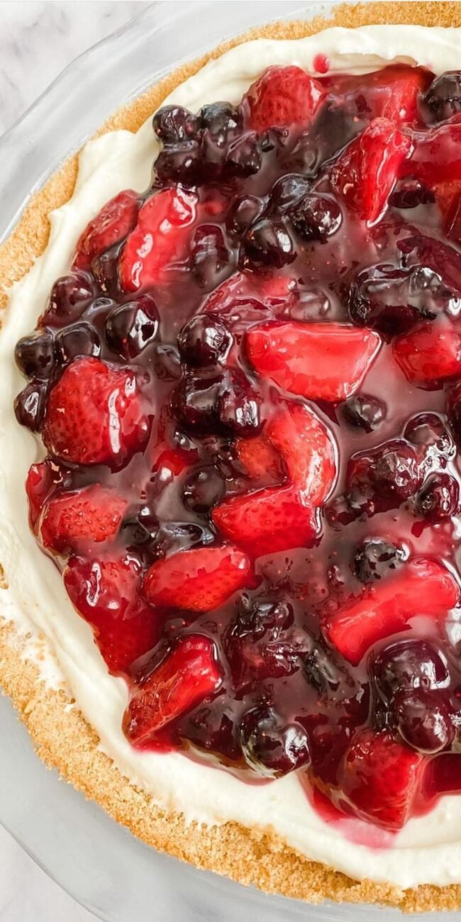 Marium Hosein - Lemon Berry Cream Pie