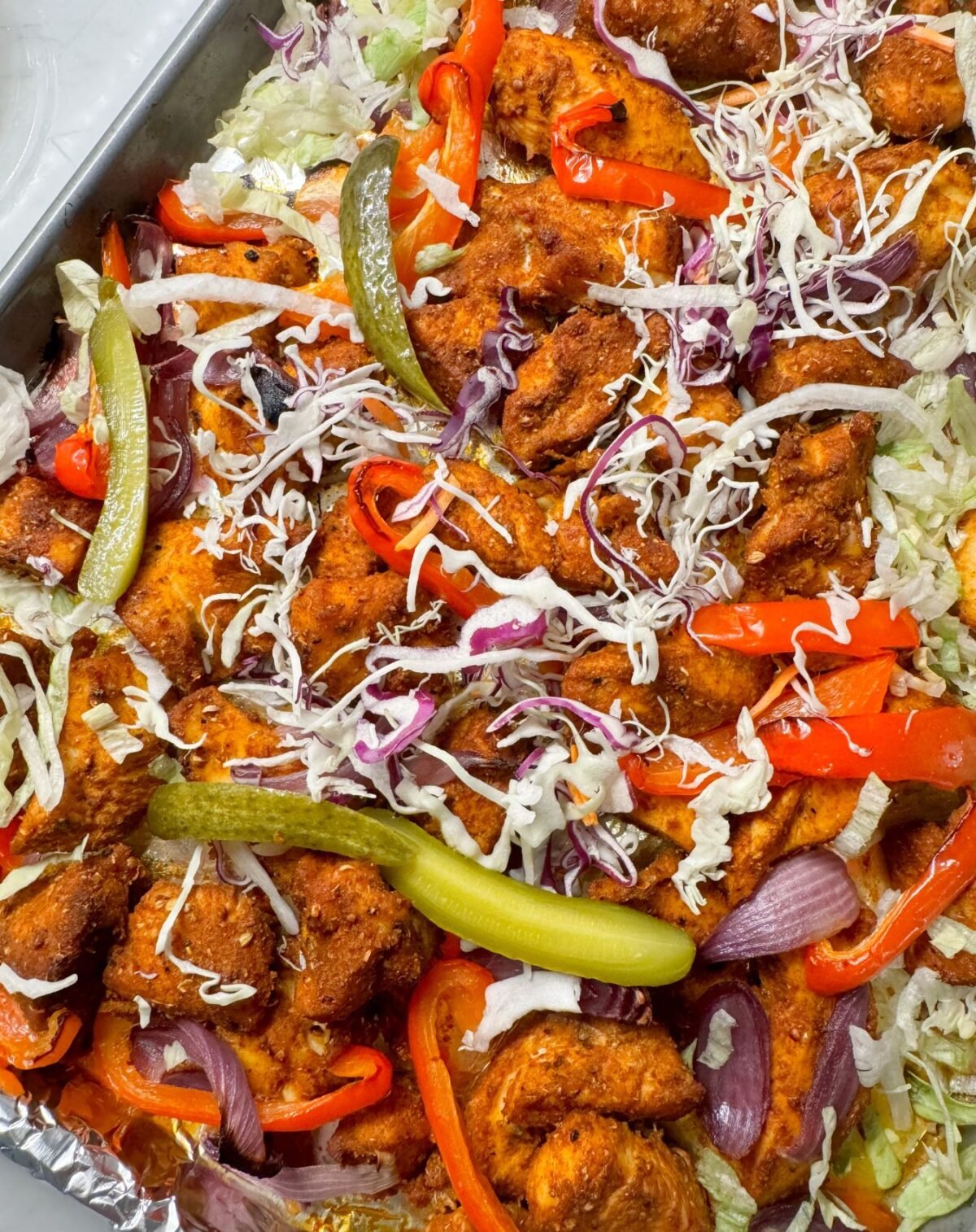 Marium Hosein - Sheet Pan Chicken Shawarma